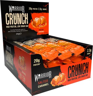 Warrior Crunch Protein Bars. 12 x 64 g Riegel