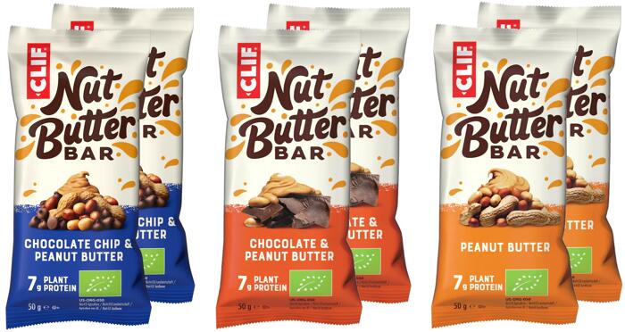 Clif Nut Butter Bar - Bio. 12 x 50 g Riegel
