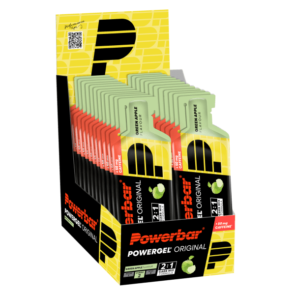 PowerBar PowerGel Original (24er Box)  Apfel mit Koffein