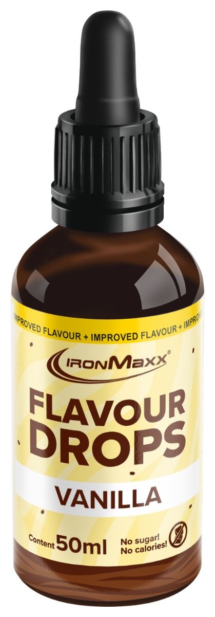 IronMaxx Flavour Drops (50ml) Vanille