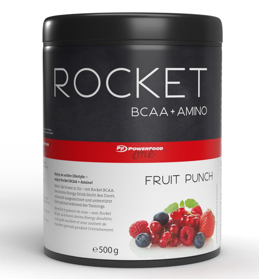 PowerFood One Rocket BCAA (500g Dose) Fruit Punch