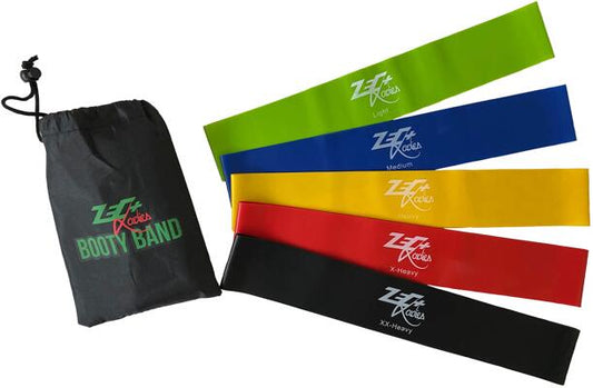 Zec+ Ladies Booty Band Set. 5 Farben