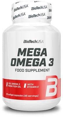BioTech USA Mega Omega 3. Softgels