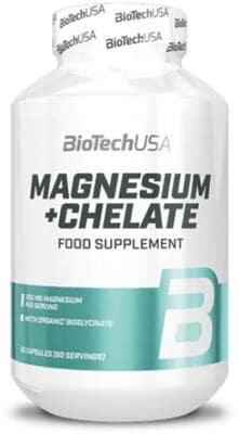 BioTech USA Magnesium + Chelate. 60 Kapseln
