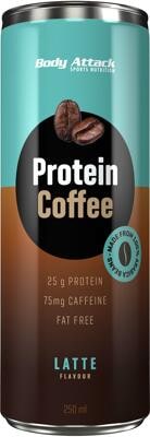 Body Attack Protein Coffee. 12 x 250 ml Dose