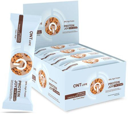 QNT Protein Joy Bars. 12 x 60 g Riegel