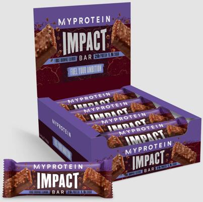 Myprotein Impact Protein Bar. 12 x 64g Riegelbox