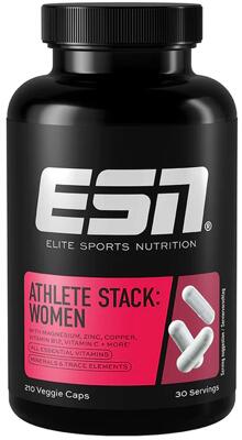 ESN Athlete Stack 2.0: Women. 210 Kapseln
