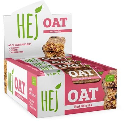 HEJ Oat Bar. 12 x 45 g Riegel