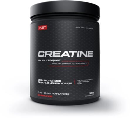 VAST Sports Creatine Creapure. 300 g Dose. Unflavored
