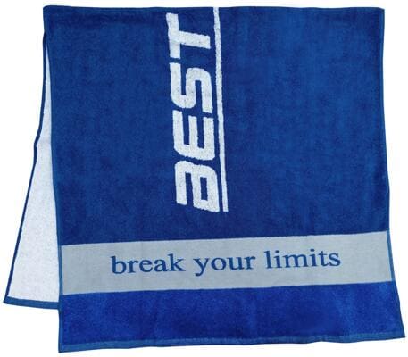 Best Body Nutrition Handtuch. 70 x 130 cm. blau