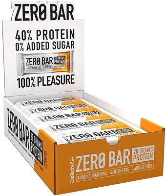 BioTechUSA Zero Bar. 10 x 50 g Riegel. Flavour-Mix