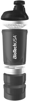BioTech USA Shaker Wave+. 600 ml (+200 ml +150 ml)