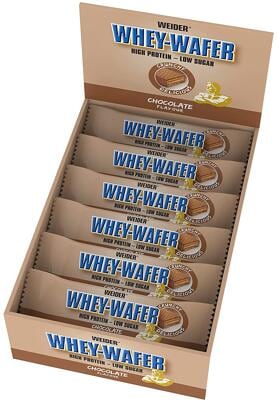 Weider 32% Whey-Wafer. 12 x 35 g Riegel