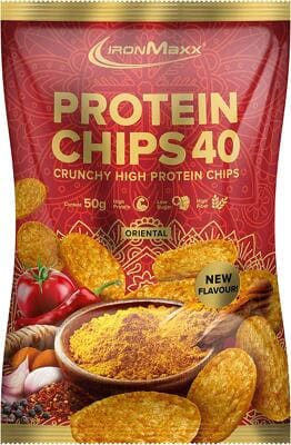 IronMaxx Protein Chips 40. 50 g Beutel