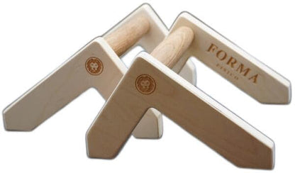 Forma Fisico BG Liegest¸tzgriffe Push-up Griffe aus Holz