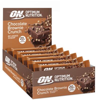 Optimum Nutrition Protein Crisp Bar. 10 x 65 g Riegel