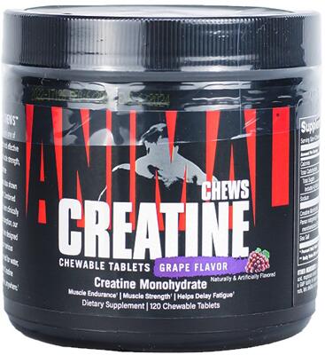 Universal Nutrition Animal Creatine Chews. 120 Kautabletten