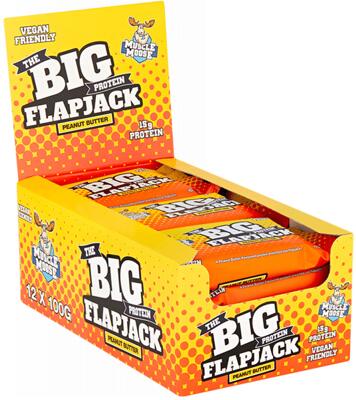 Muscle Moose Big Protein Flapjack. 12 x 100 g Riegel