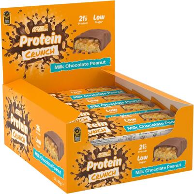 Applied Nutrition Protein Crunch Bar. 12 x 62 g Riegel