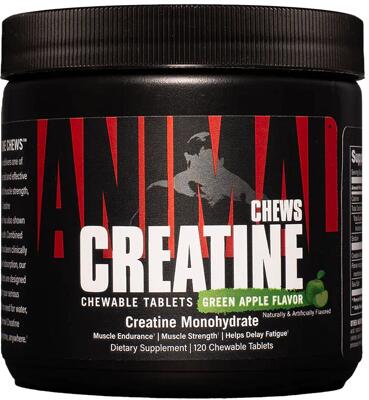 Universal Nutrition Animal Creatine Chews. 120 Kautabletten