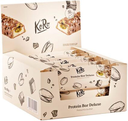 KoRo Protein Bar Deluxe. 12 x 55 g Riegel