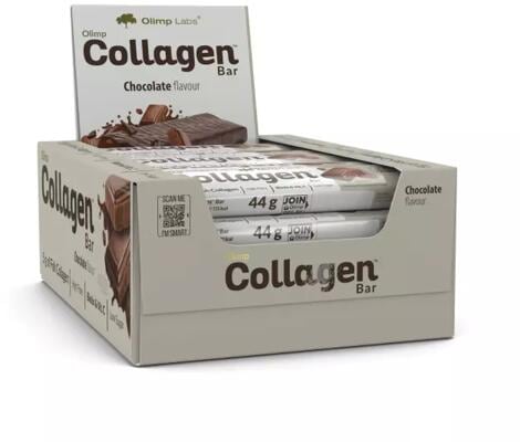 Olimp Collagen Bar. 25 x 44 g Riegel. Chocolate