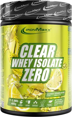 IronMaxx Clear Whey Isolate Zero. 400 g Dose