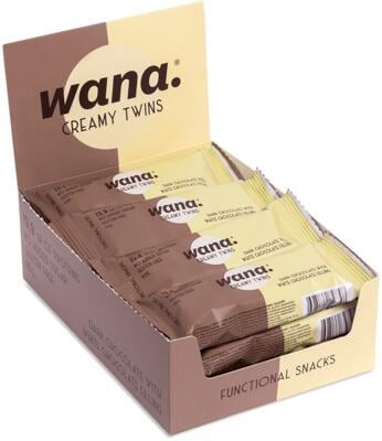 Wana Creamy Twins Proteinriegel. 12 x 45 g Riegel