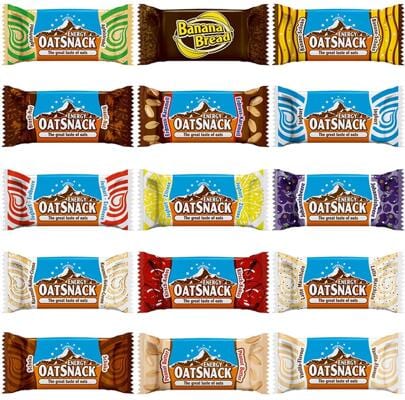 Davina OatSnack. 15 x 65g Riegel