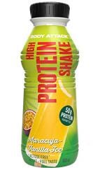 Body Attack High Protein Shake. 12 x 500 ml Flasche