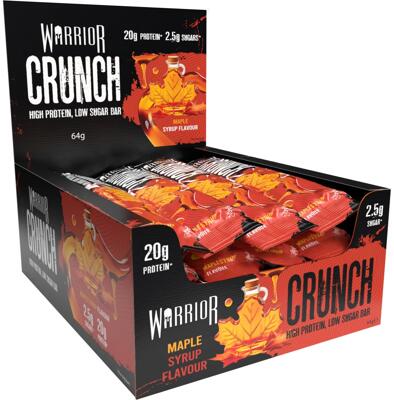 Warrior Crunch Protein Bars. 12 x 64 g Riegel