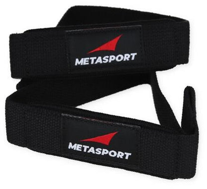 Metasport Zughilfen aus Baumwolle. Schwarz