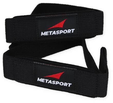 Metasport Zughilfen aus Baumwolle. Schwarz
