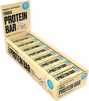 Body Attack Power Protein Bar. 24 x 35 g Riegel