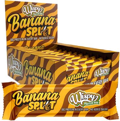 Wispy Protein Bar. 10 x 55 g Riegel