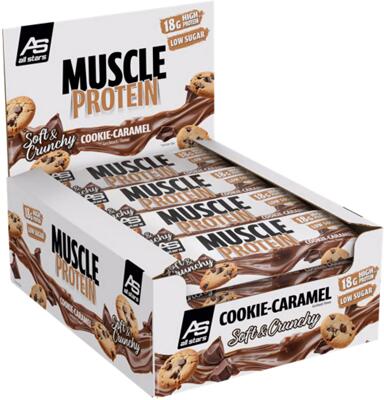 All Stars Muscle Protein Bar. 12 x 65 g Riegel