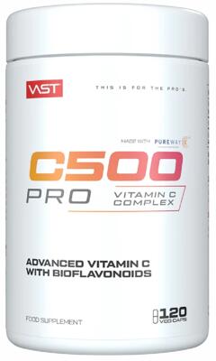 VAST C500 Pro Vitamin C Complex. 120 Kapseln