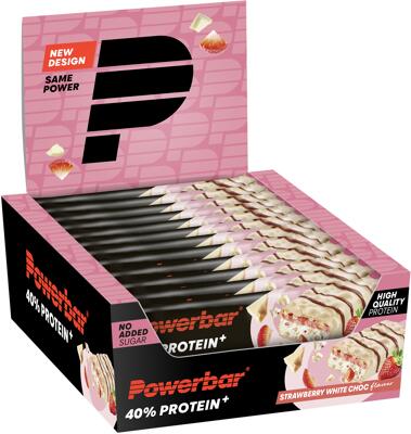 PowerBar 40% Protein + Crisp Bar. 12 x 40 g Riegel