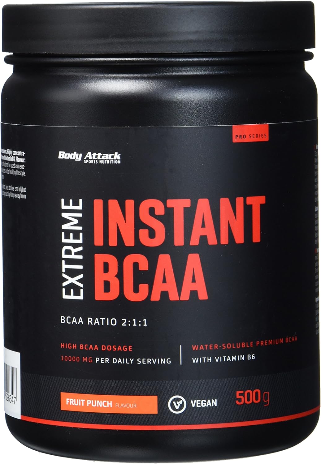 Body Attack Extreme Instant BCAA (500g Dose)  Fruit Punch