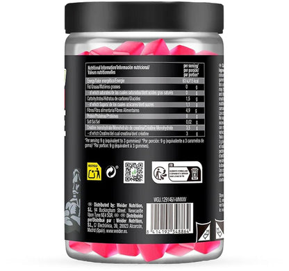 Weider Premium Creatine Gummies, 60 Gummies, Cherry Pop