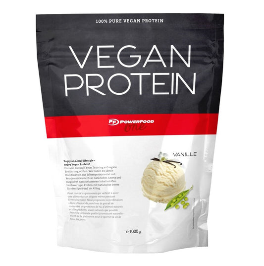 PowerFood One Vegan Protein (1000g Beutel) Vanille