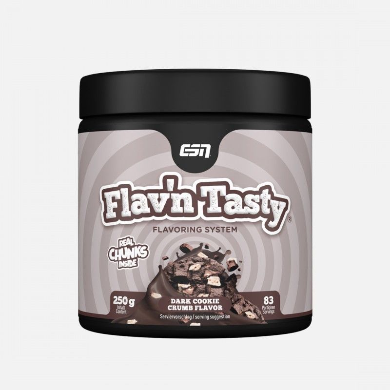 ESN Flavn Tasty (250G Dose) Dark Cookie Crumb