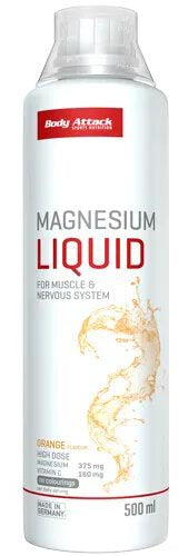 Body Attack Magnesium Liquid (500ml) Orange