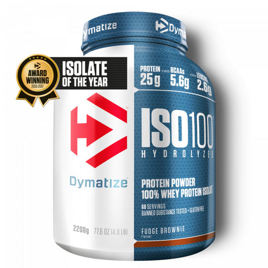 Dymatize ISO 100 (2264g Dose) Fudge Brownie