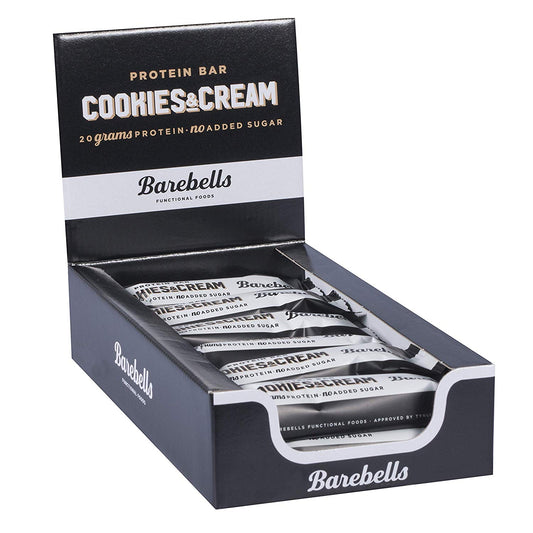 Barebells Protein Bar (12 x 55g) Cookies and Cream