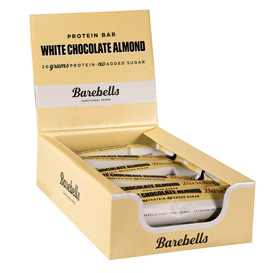 Barebells Protein Bar (12 x 55g) White Chocolate Almond