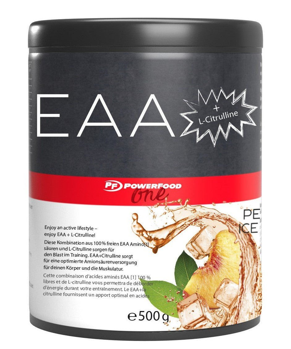 PowerFood One EAA (500g Dose) Peach Icetea