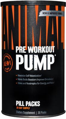 Universal Nutrition Animal Pump. 30 Packs