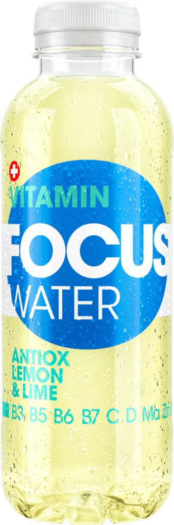 FOCUS WATER ANTIOX (500ml) Lemon & Lime